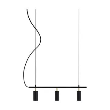 Hubble 3 Long ceiling lamp - Black - Globen Lighting