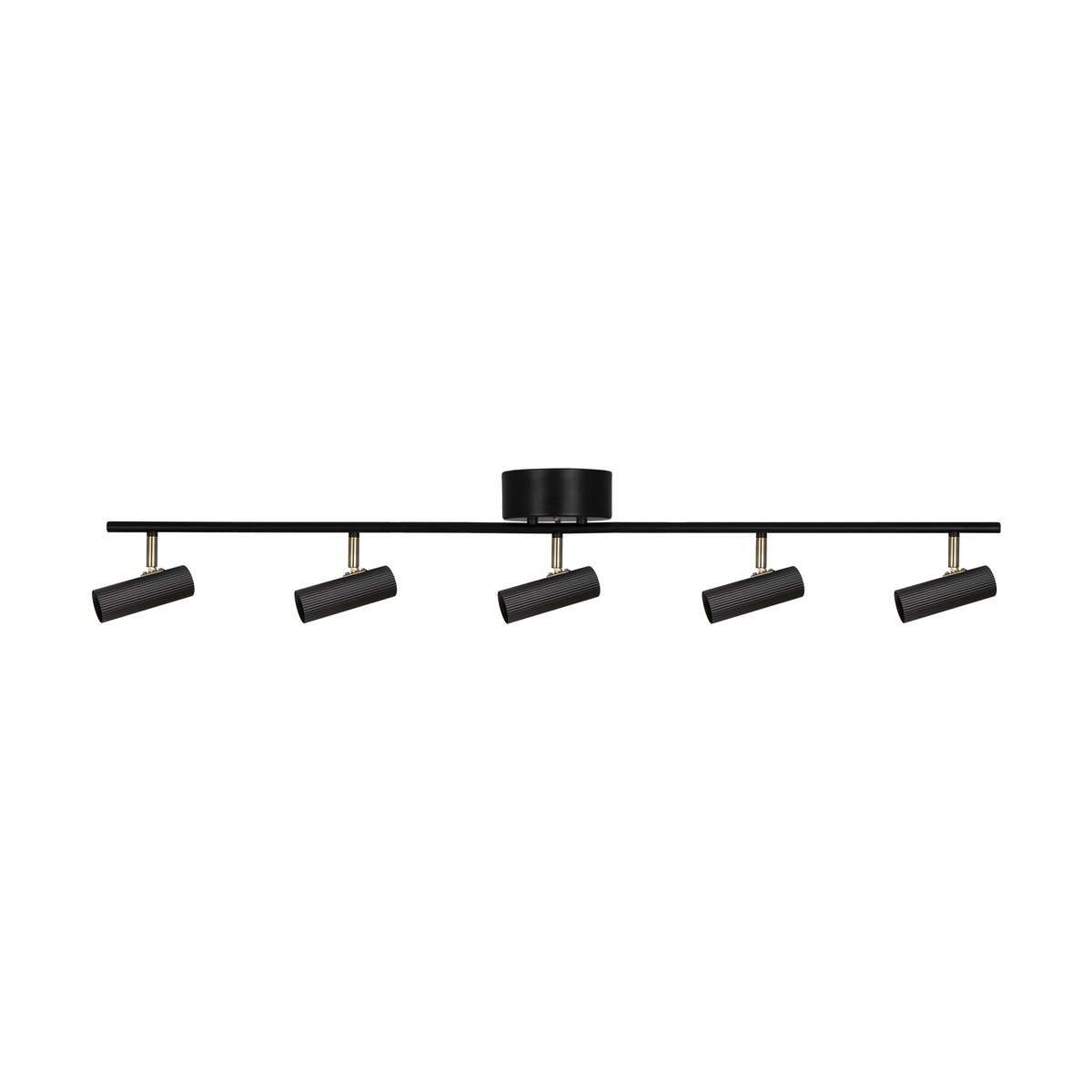 Globen Lighting Hubble 5 Long ceiling light Black | Scandinavian Design | Ceiling lights | Black