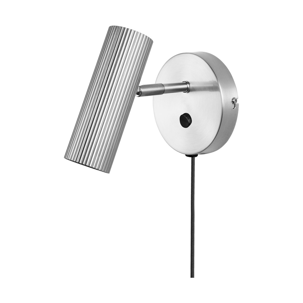 Globen Lighting Hubble wall lamp Brushed steel | Scandinavian Design | Wall lights | Silver-coloured