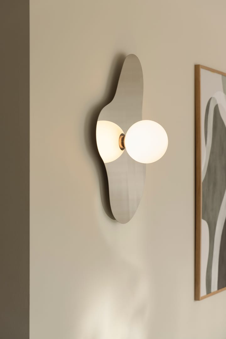 Illusion wall lamp/ceiling light 60 cm, Chrome Globen Lighting