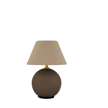 Iris 16 portable table lamp - Mocha - Globen Lighting
