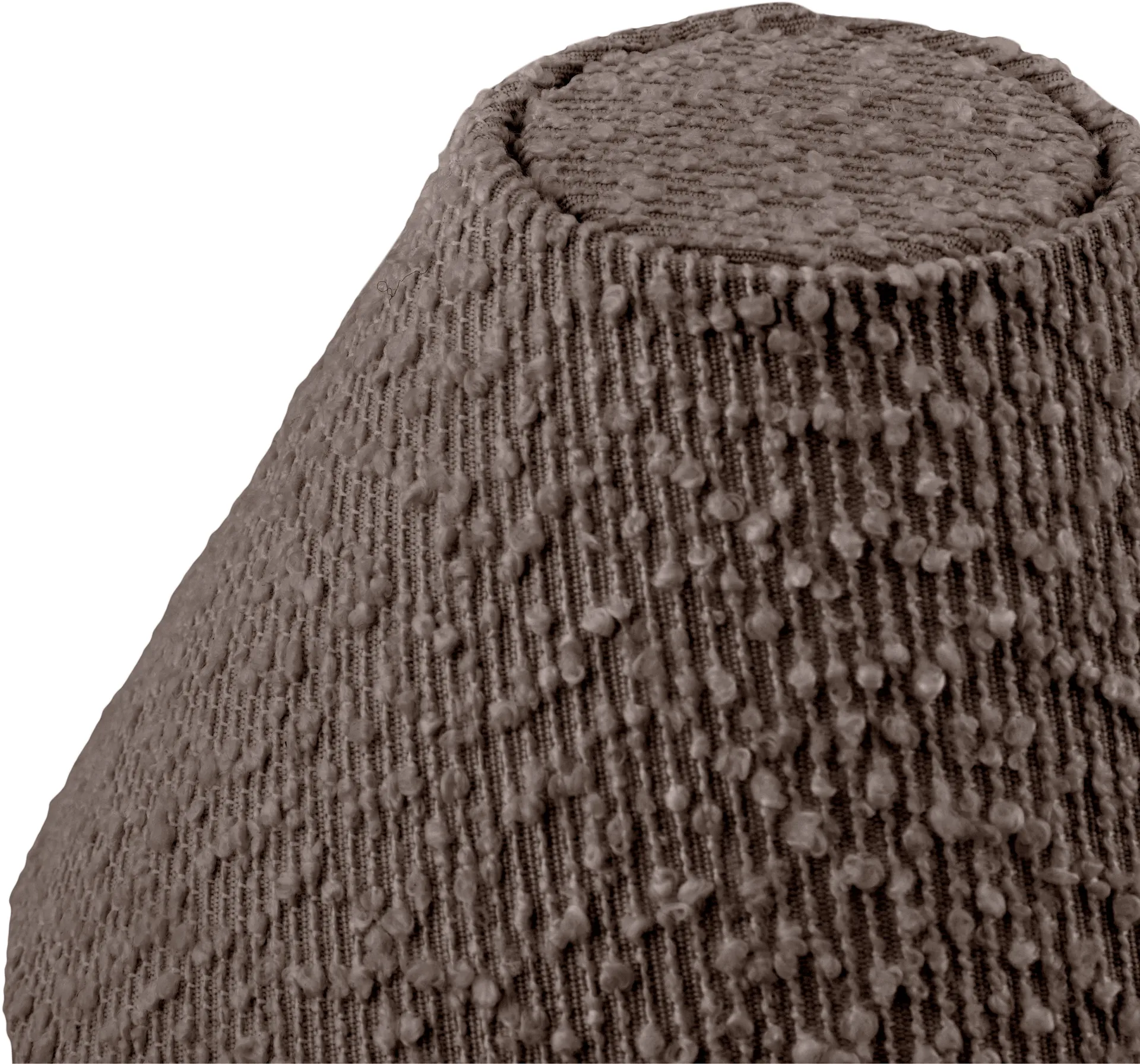 Iris 20 lampshade, Bouclé mocha Globen Lighting