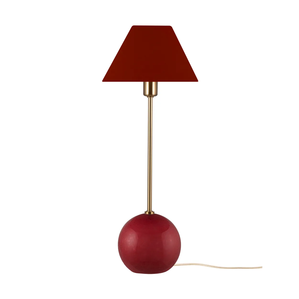 Globen Lighting Iris 20 table lamp Burgundy | Scandinavian Design | Desk & table lamps | Red