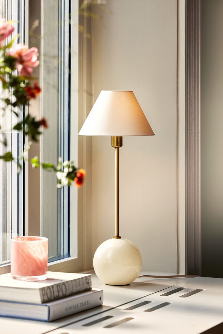 Iris 20 table lamp - Creme - Globen Lighting