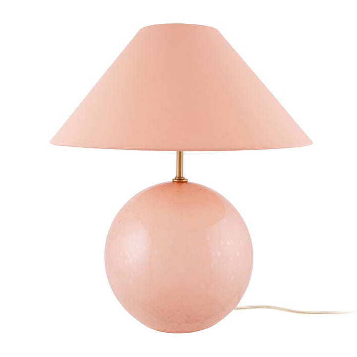 Pink Peace Star Handmade Ceramic Lamp 