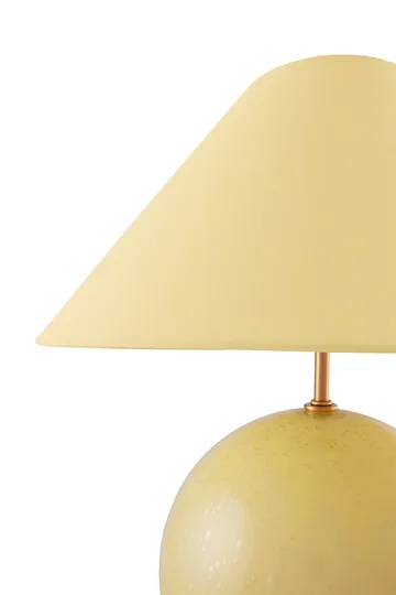 Iris 35 table lamp 39 cm - Butter yellow - Globen Lighting