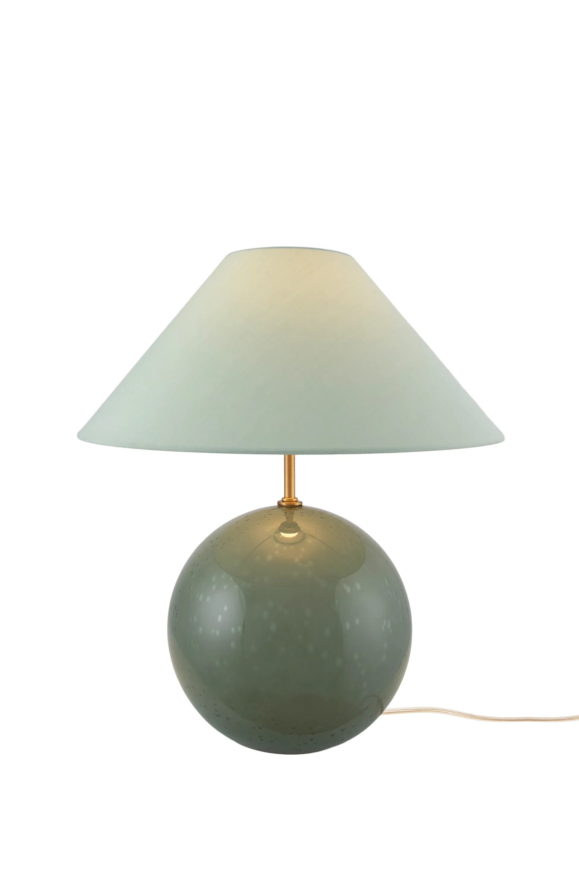 Iris 35 table lamp 39 cm, Green Globen Lighting
