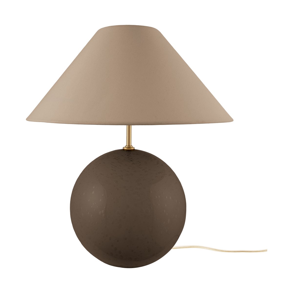 Globen Lighting Iris 35 table lamp 39 cm Mocha | Scandinavian Design | Desk & table lamps | Brown