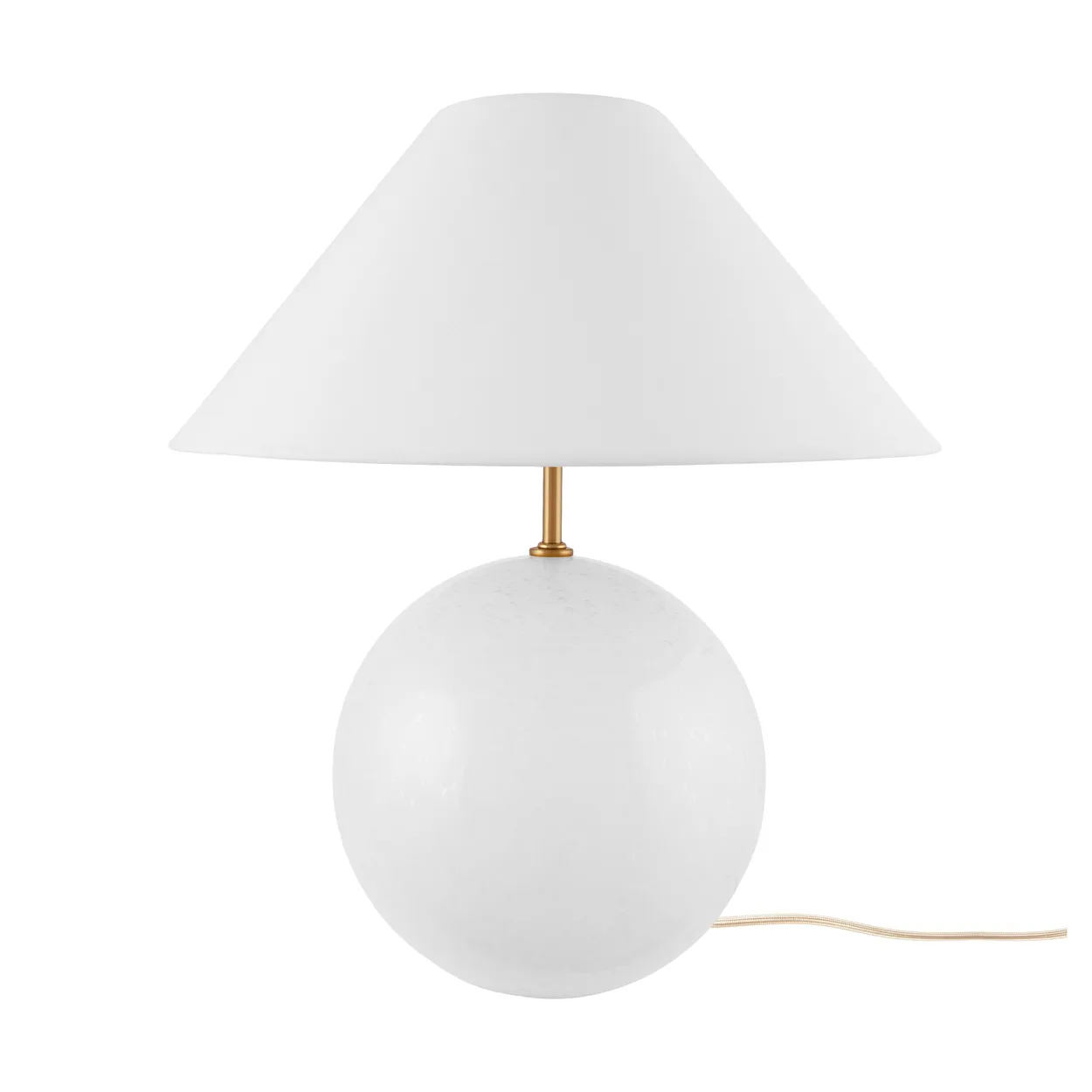 Globen Lighting Iris 35 table lamp 39 cm White | Scandinavian Design | Desk & table lamps | White