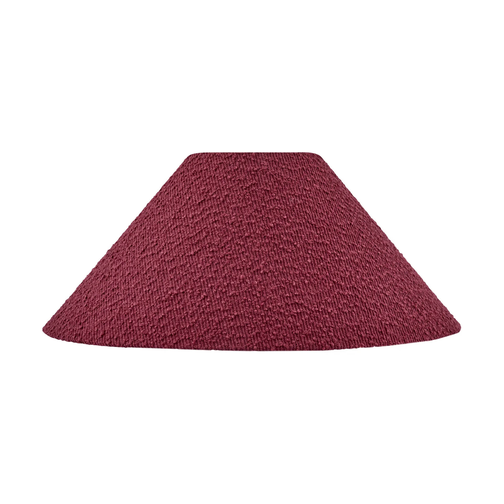 Iris 45 lampshade, Bouclé burgundy Globen Lighting