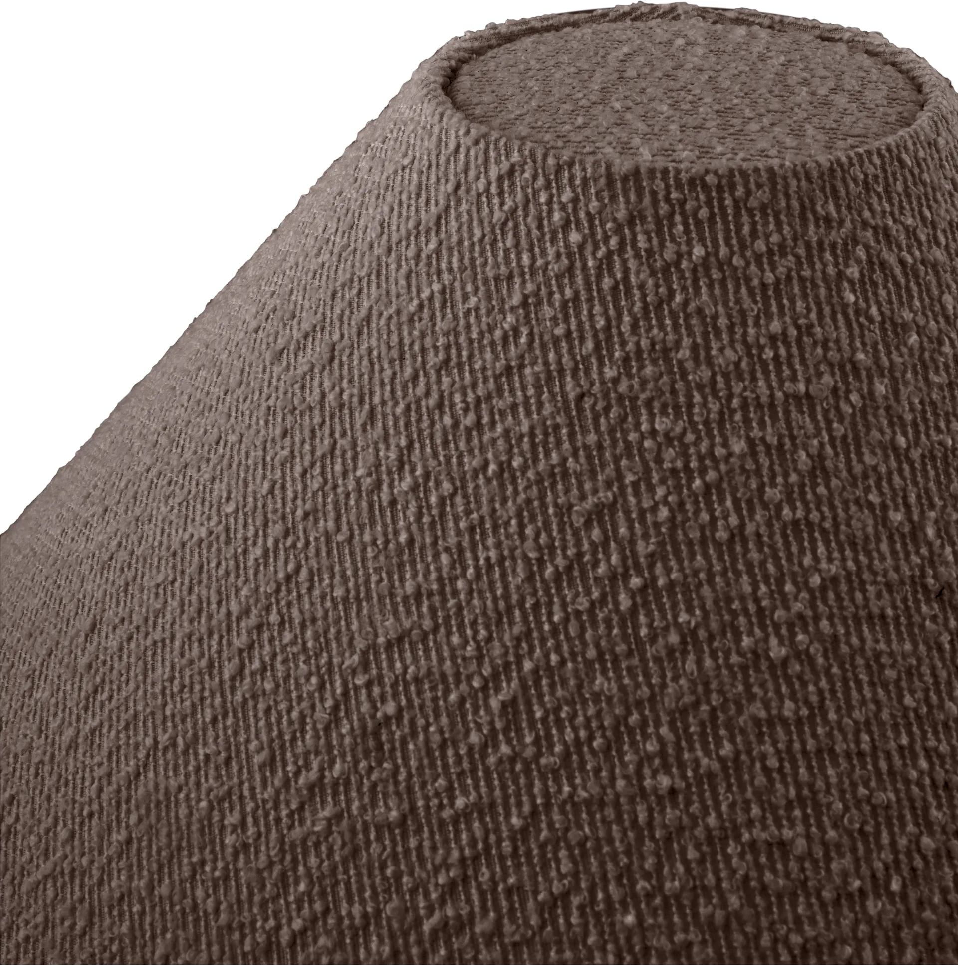 Iris 45 lampshade, Bouclé mocha Globen Lighting