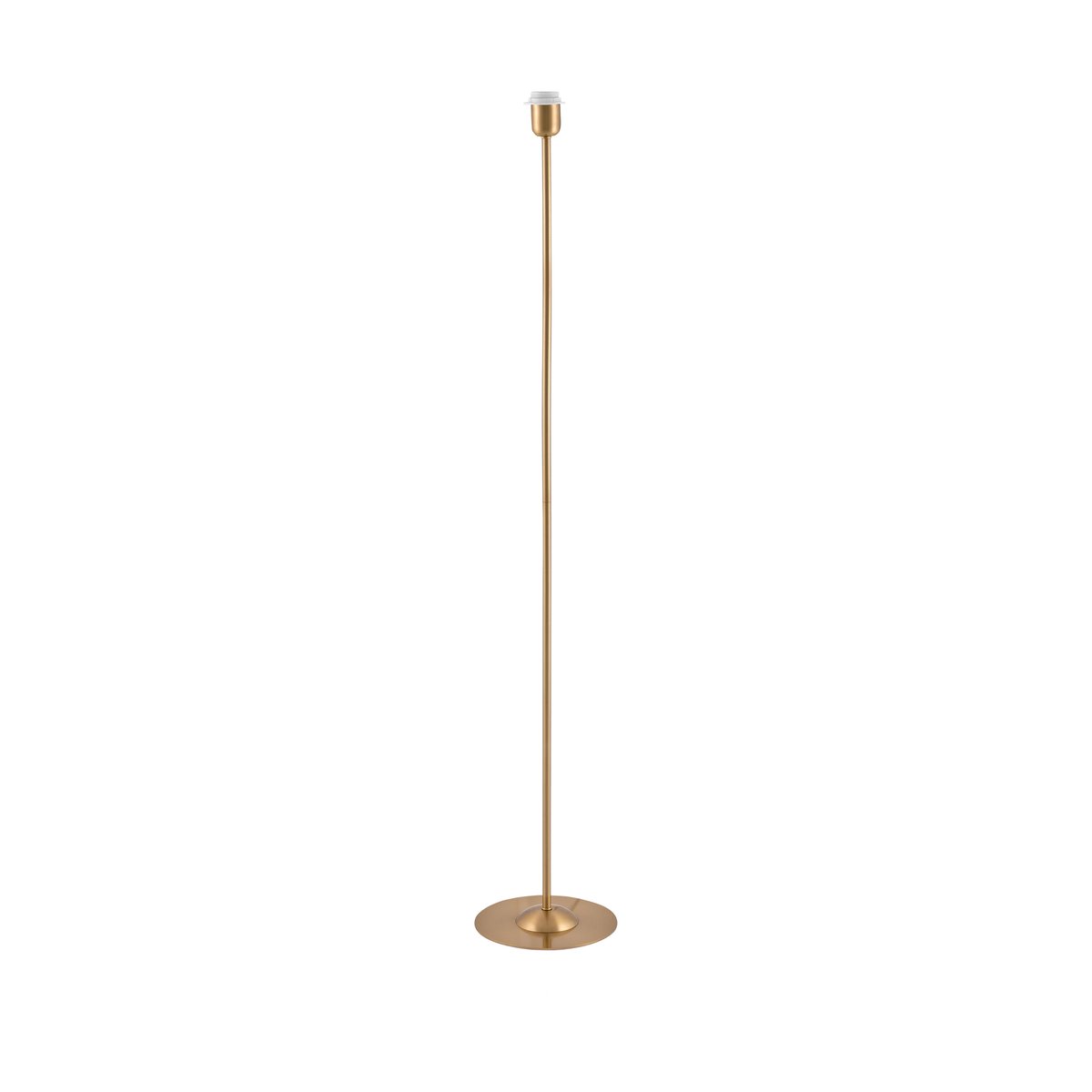 Globen Lighting Iris floor lamp base Brushed brass | Scandinavian Design | Floor lamps | Gold-coloured