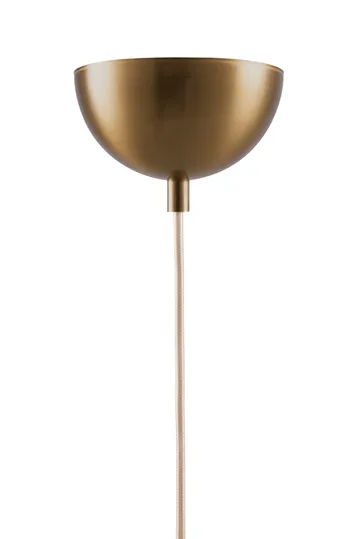 Iris pendant 50 - Cream-black (white-gold-coloured) - Globen Lighting