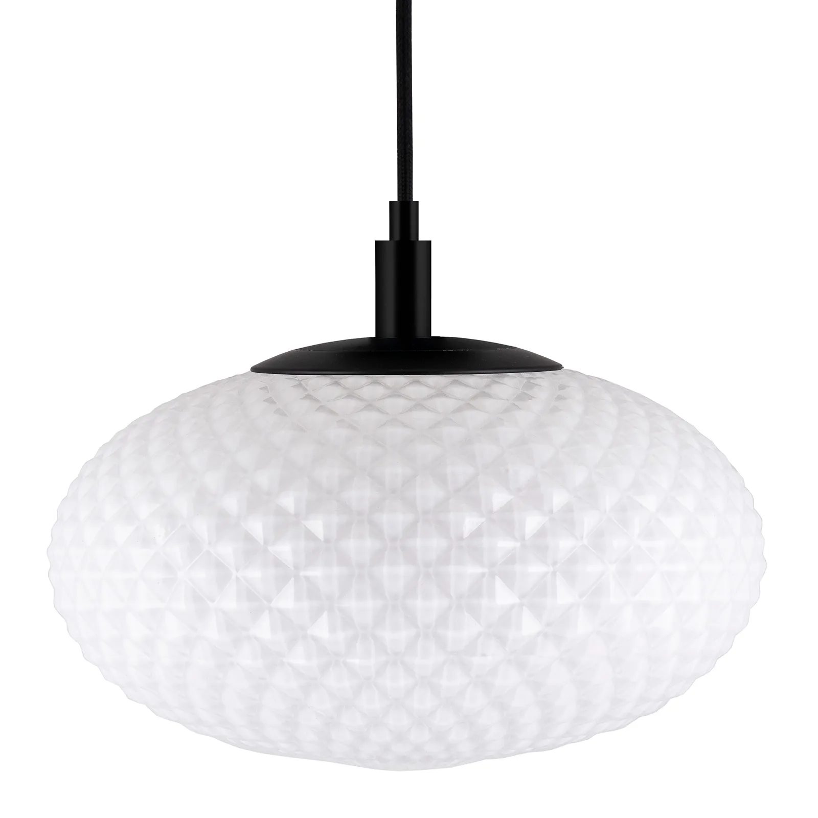Jackson pendant lamp Ø28 cm, white-black Globen Lighting