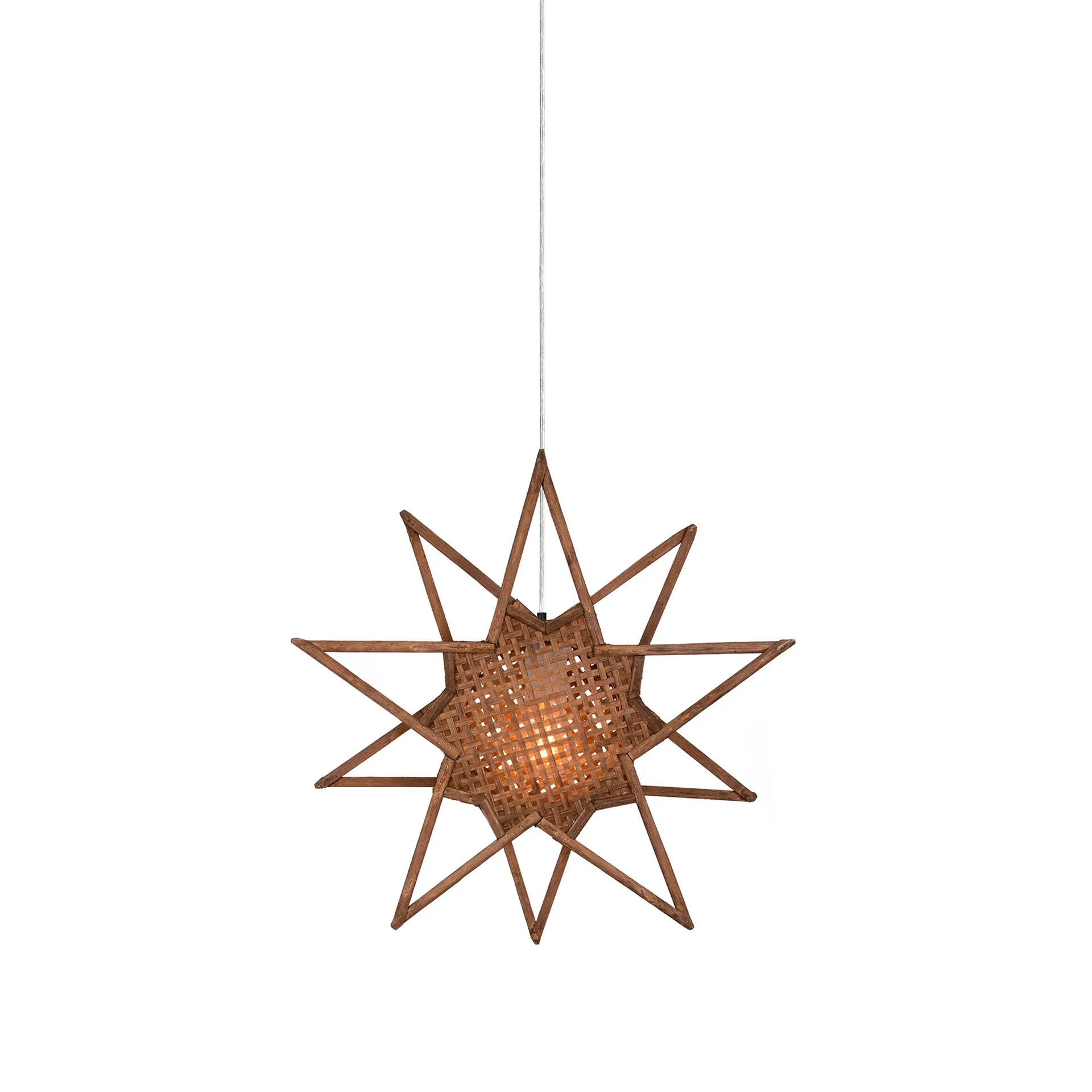 Karin advent star Ø45 cm, Brown Globen Lighting
