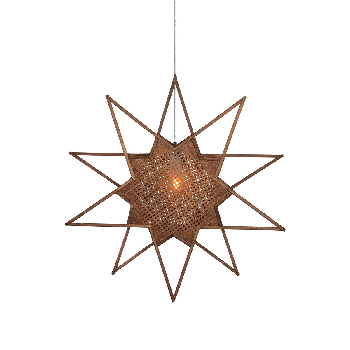 Globen Lighting Karin advent star o70 cm Brown | Scandinavian Design | Brown