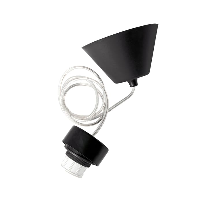 Lamp suspension indoor IP20 - black-transprarent - Globen Lighting