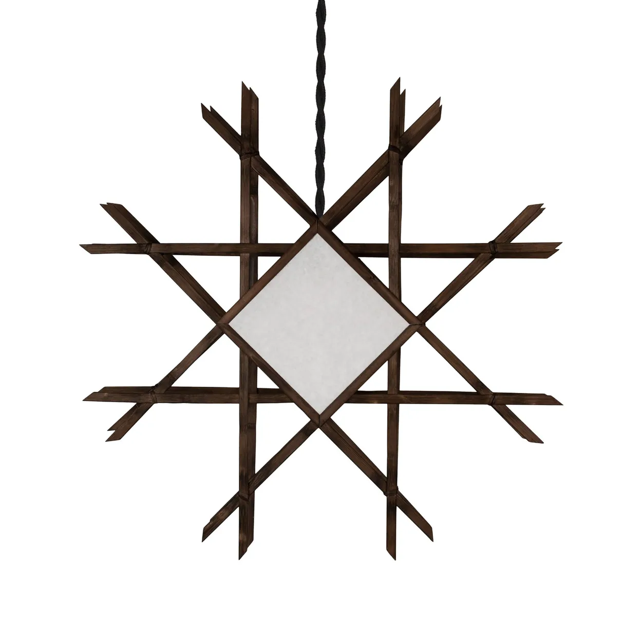 Globen Lighting Lea 70 Christmas star Brown | Scandinavian Design | Brown