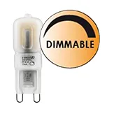 Globen Lighting LED Light Source G9 Clear | Scandinavian Design | Light bulbs | White