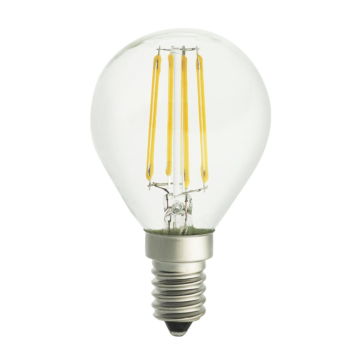 Globen Lighting Light bulb E14 LED klot Clear | Scandinavian Design | Light bulbs | Transparent