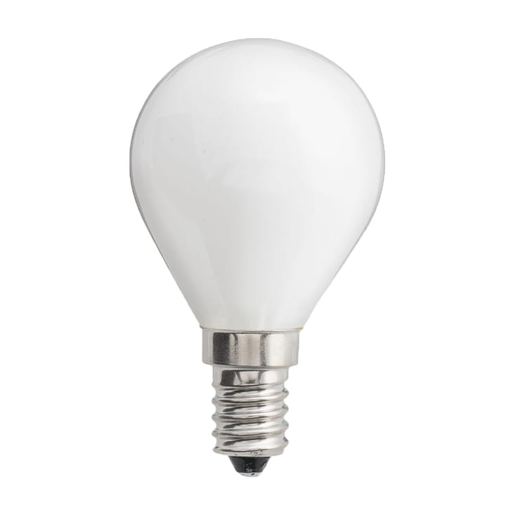Light bulb E14 LED klot - Opal - Globen Lighting