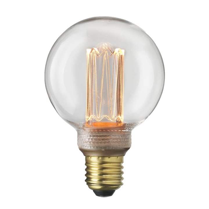 Light bulb E27 Laser LED filament glob - Clear - Globen Lighting