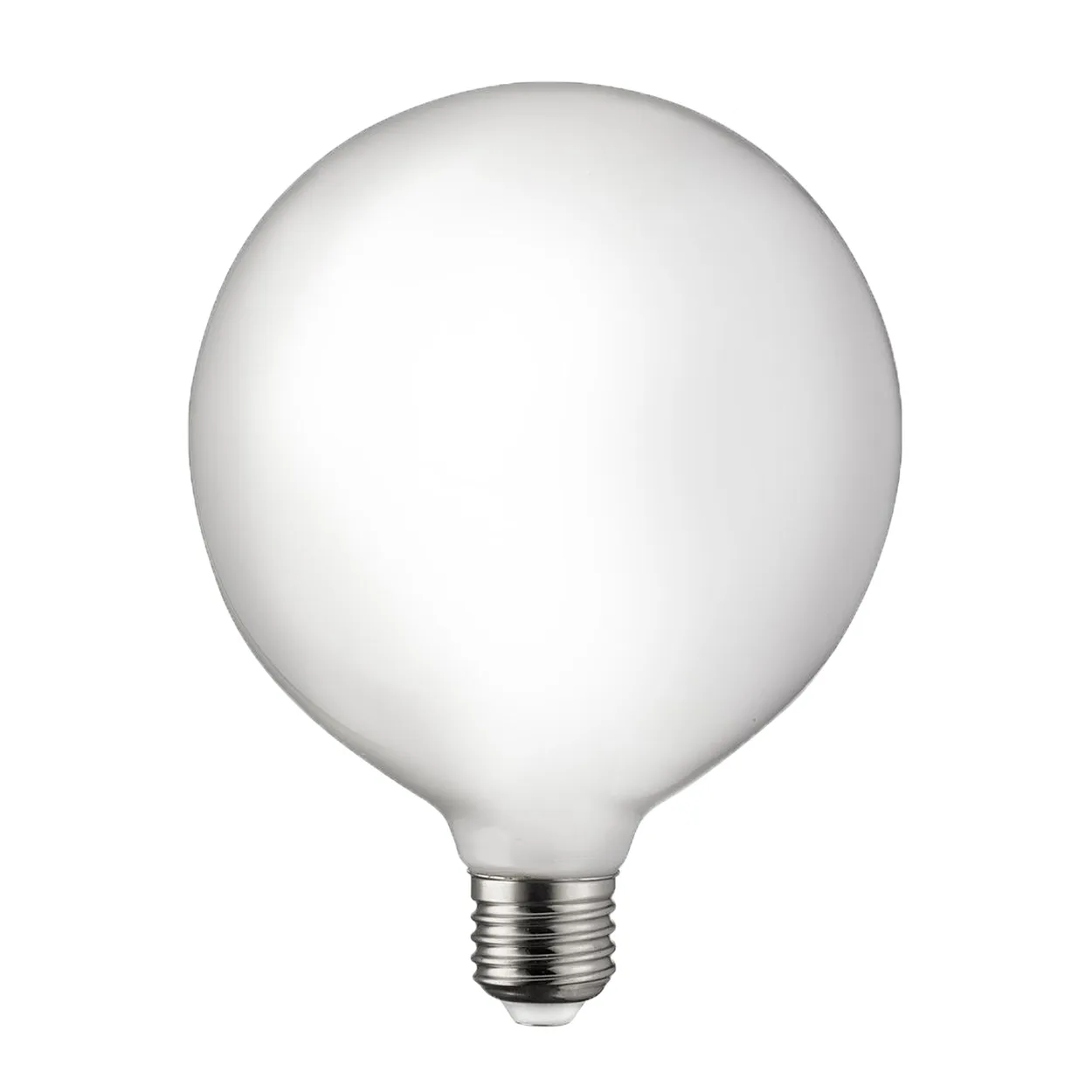 Globen Lighting Light bulb E27 LED glob 125 Opal | Scandinavian Design | Light bulbs | White