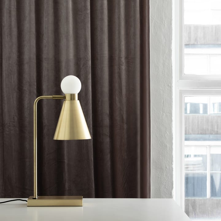 Ludo table lamp, brushed brass Globen Lighting