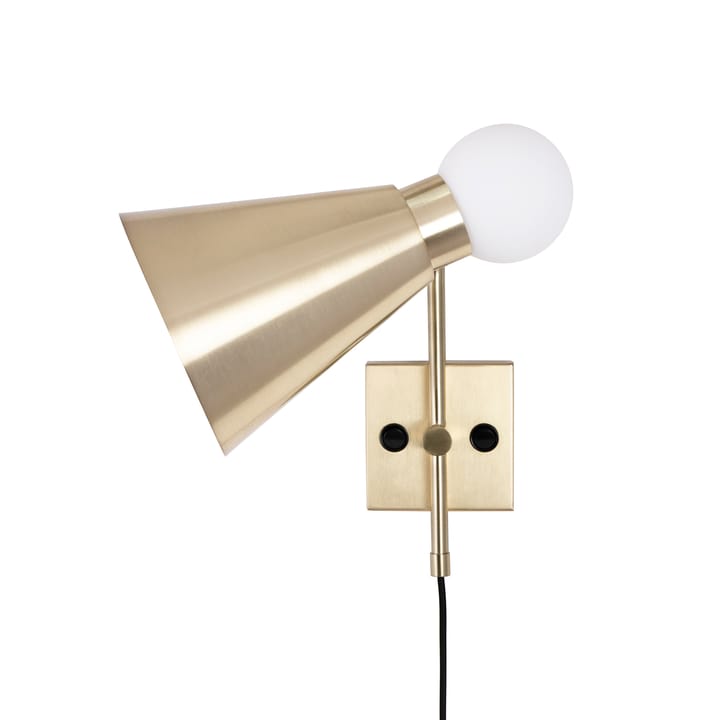 Ludo wall lamp - brushed brass - Globen Lighting