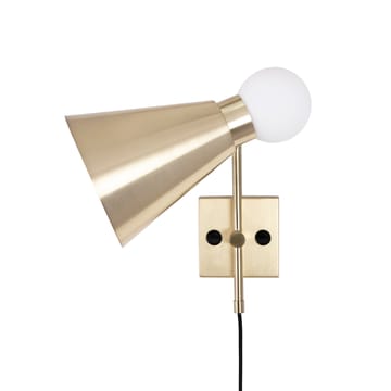 Ludo wall lamp - brushed brass - Globen Lighting