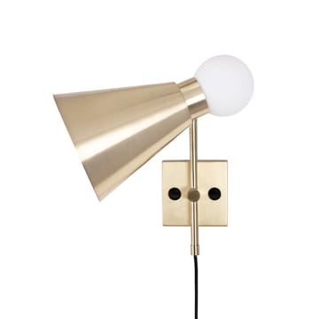 Ludo wall lamp - brushed brass - Globen Lighting