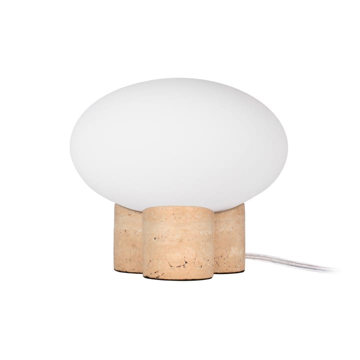 Mammut table lamp Ø20 cm - Travertin - Globen Lighting