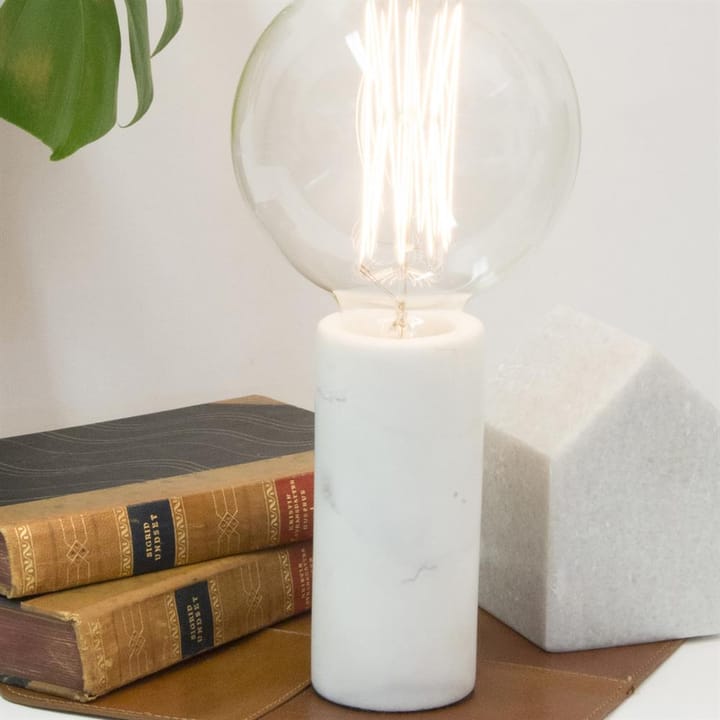Marble table lamp - white - Globen Lighting