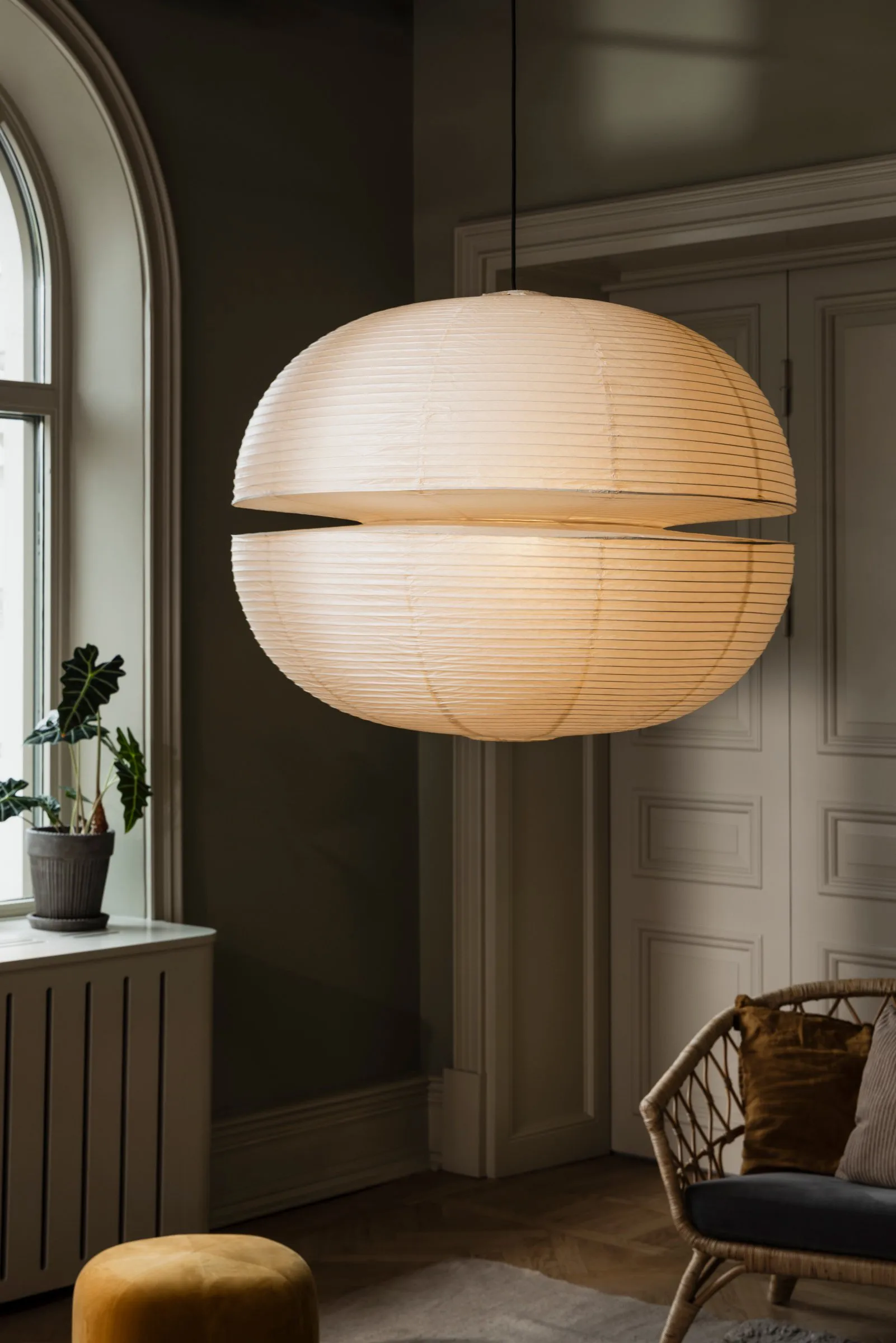 Mela lampshade, Beige, Ø80 cm Globen Lighting