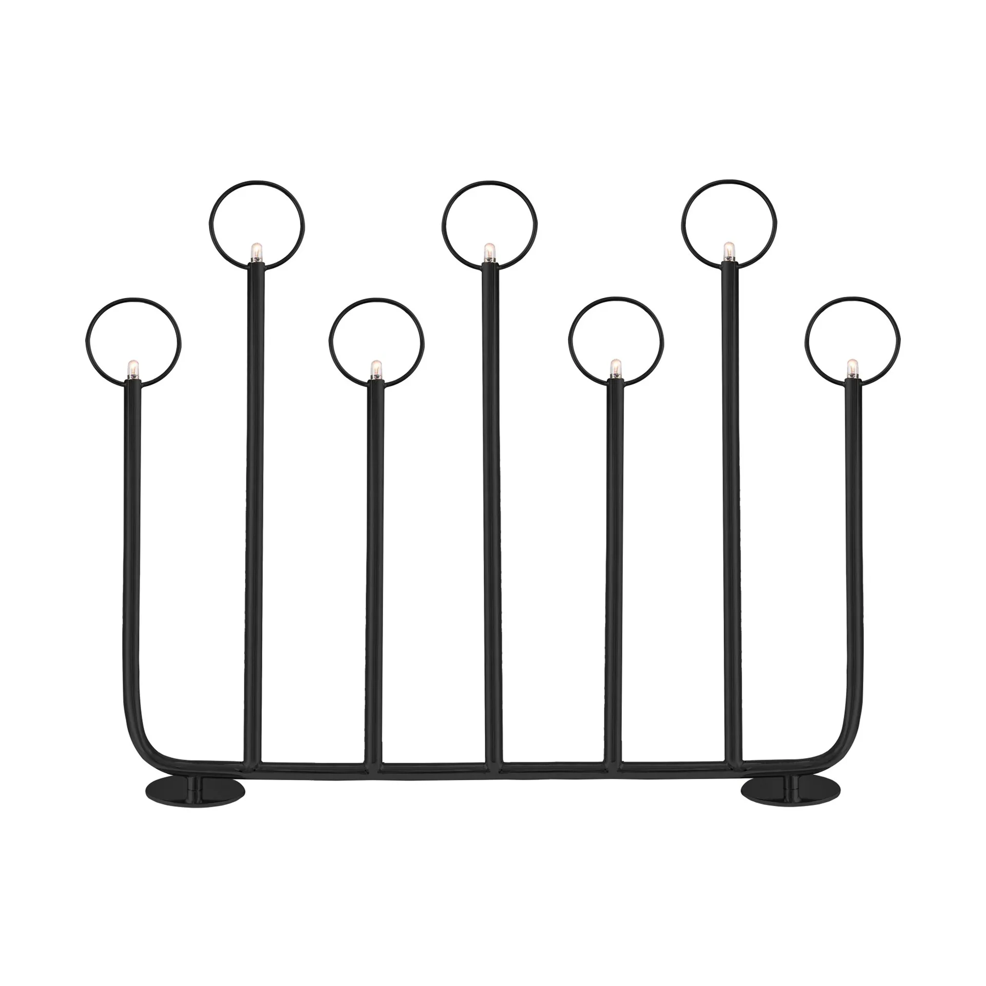 Natale 7 advent candle, Black Globen Lighting