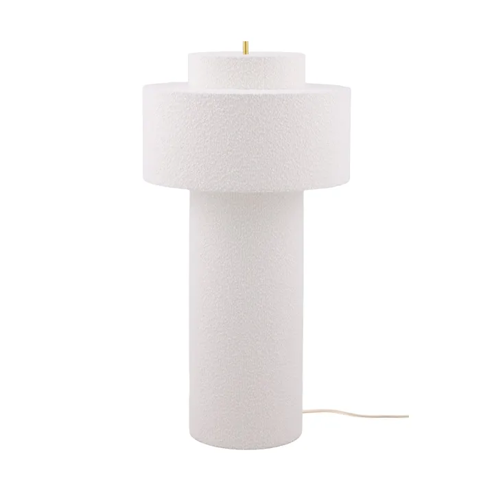 Noah floor lamp - White bouclé, Ø45x88 cm - Globen Lighting