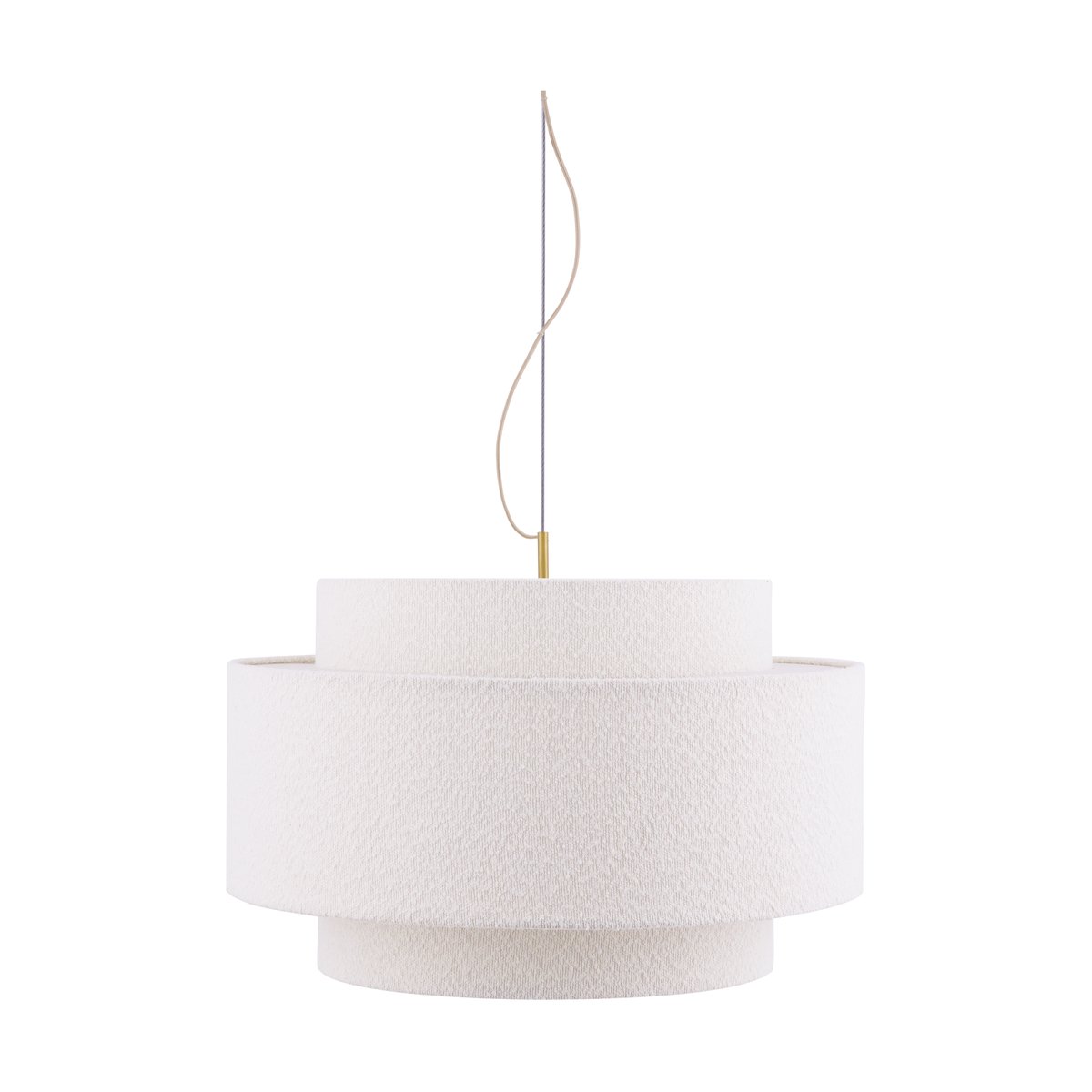 Globen Lighting Noah pendant o70 cm Bouclé white | Scandinavian Design | Pendant lamps | White