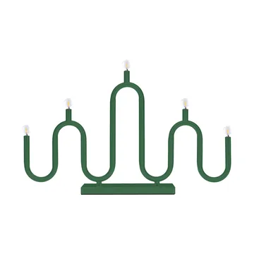 Noel 5 advent candle - Green - Globen Lighting