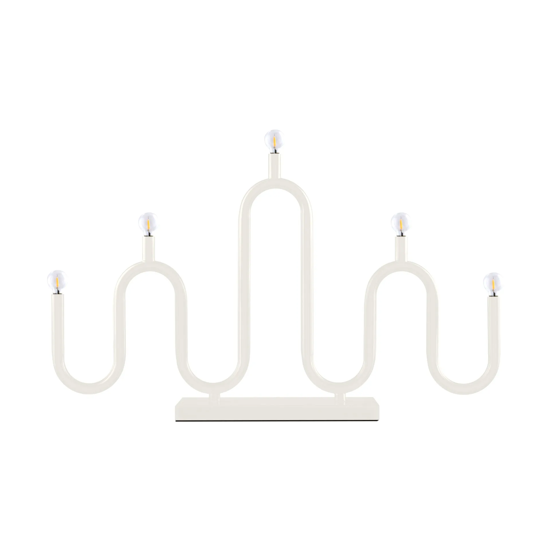 Noel 5 advent candle, Ivory-white Globen Lighting