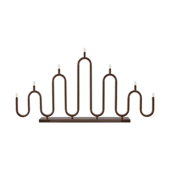 Noel 7 advent candle - Bronze - Globen Lighting