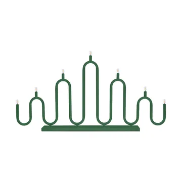 Noel 7 advent candle - Green - Globen Lighting