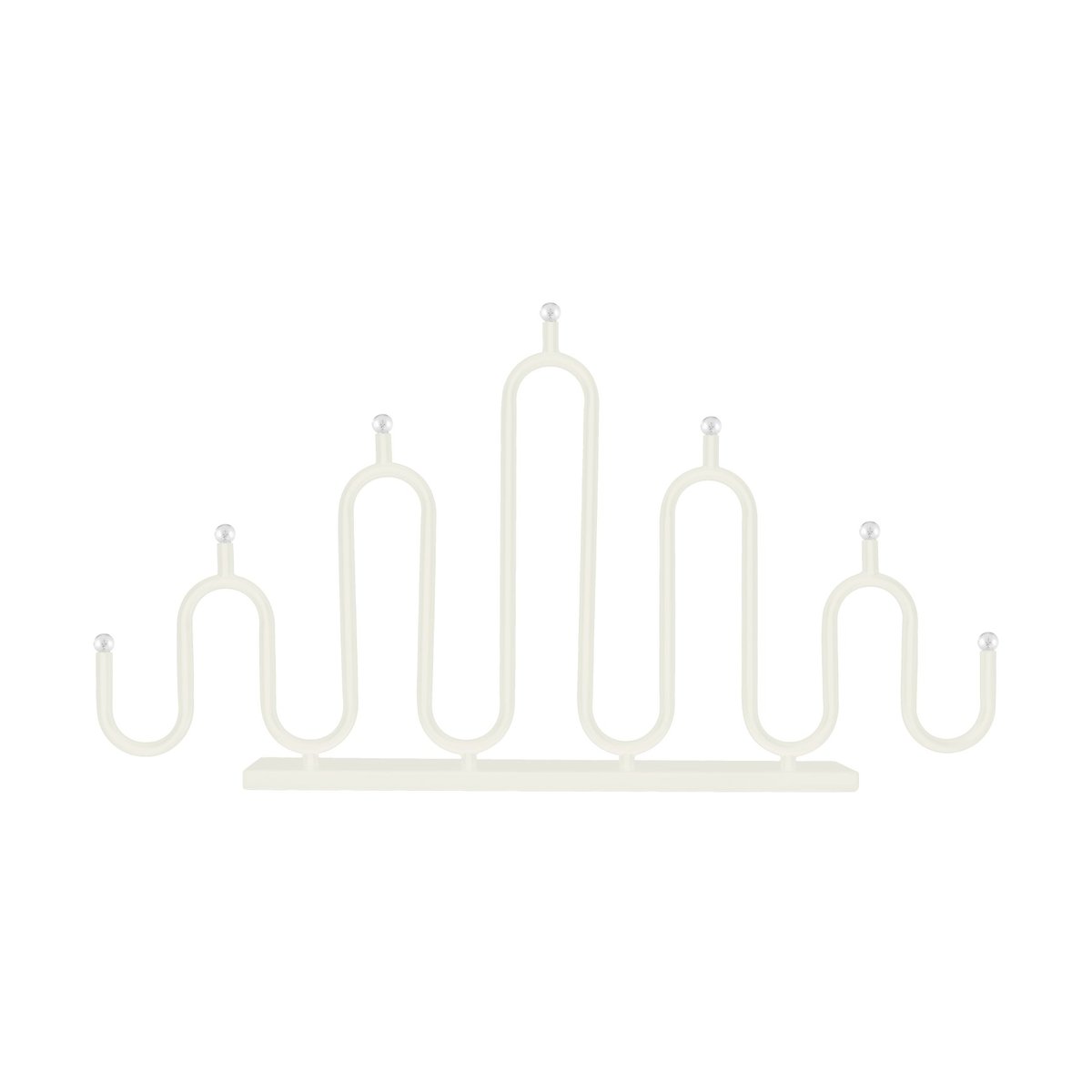 Globen Lighting Noel 7 advent candle Ivory-white | Scandinavian Design | Advent lights | White