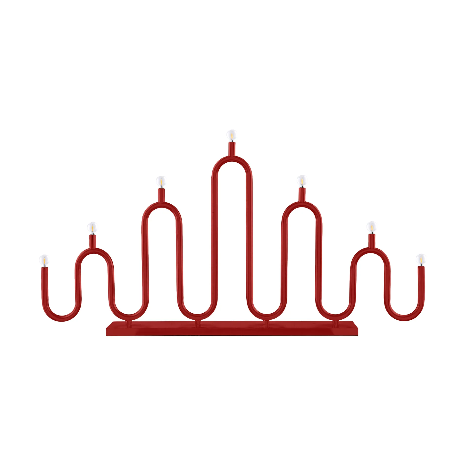 Noel 7 advent candle, Red Globen Lighting