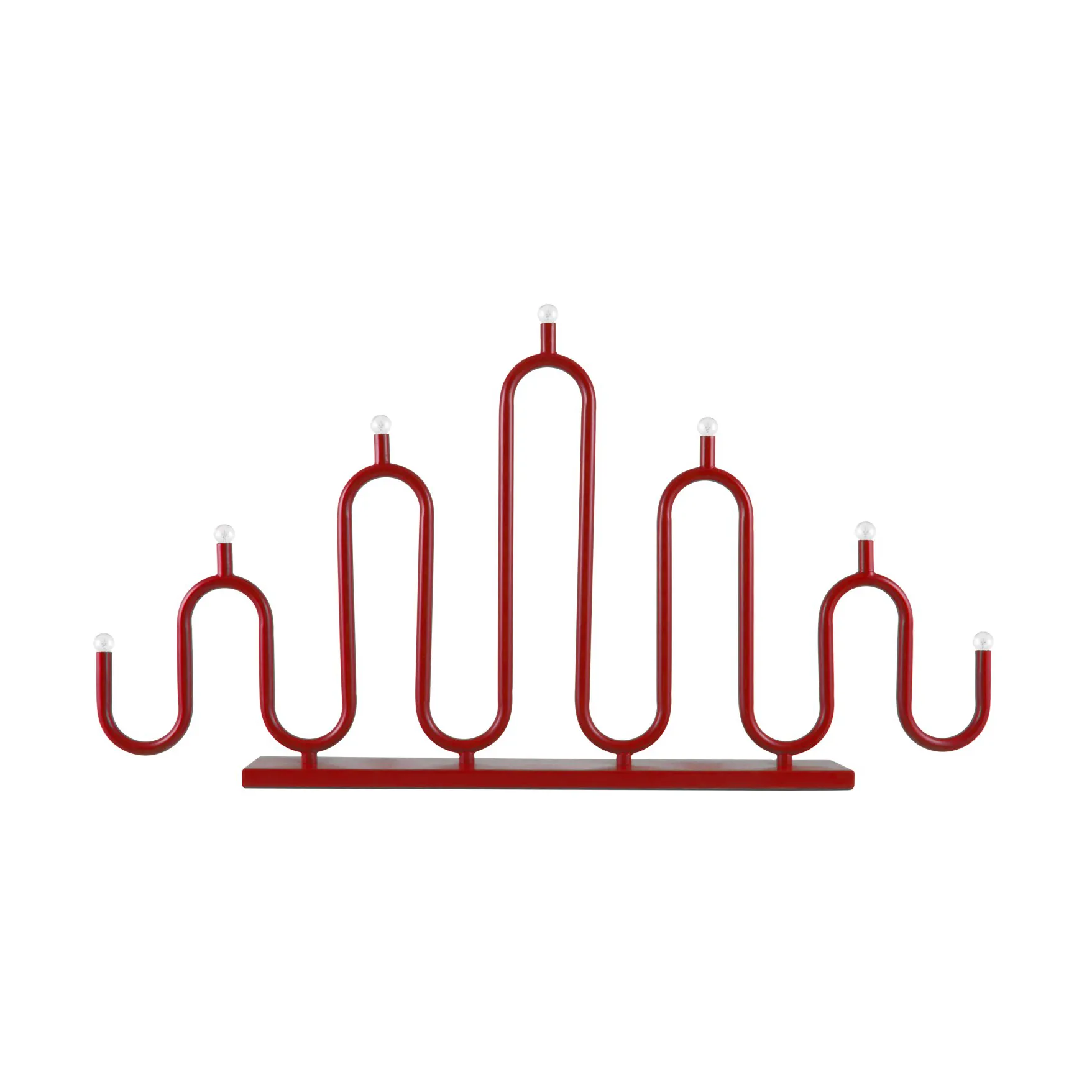 Noel 7 advent candle, Red Globen Lighting