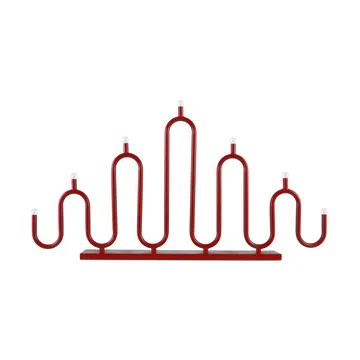 Noel 7 advent candle - Red - Globen Lighting