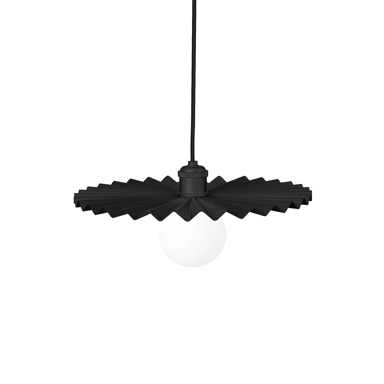 Globen Lighting Omega pendant lamp 35 cm black | Scandinavian Design | Pendant lamps | Black