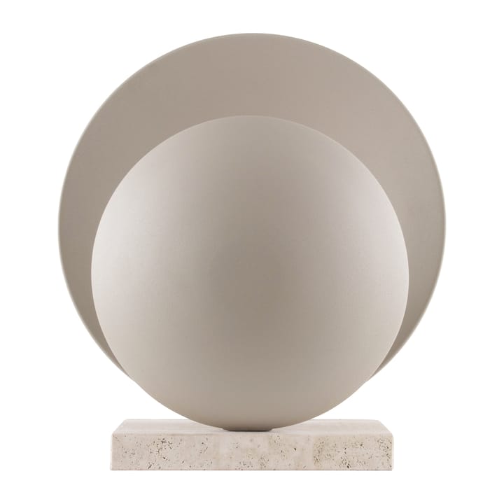 Orbit table lamp - Beige-Travertinee - Globen Lighting