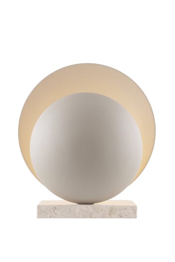 Orbit table lamp - Beige-Travertinee - Globen Lighting