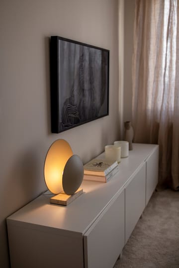 Orbit table lamp - Beige-Travertinee - Globen Lighting