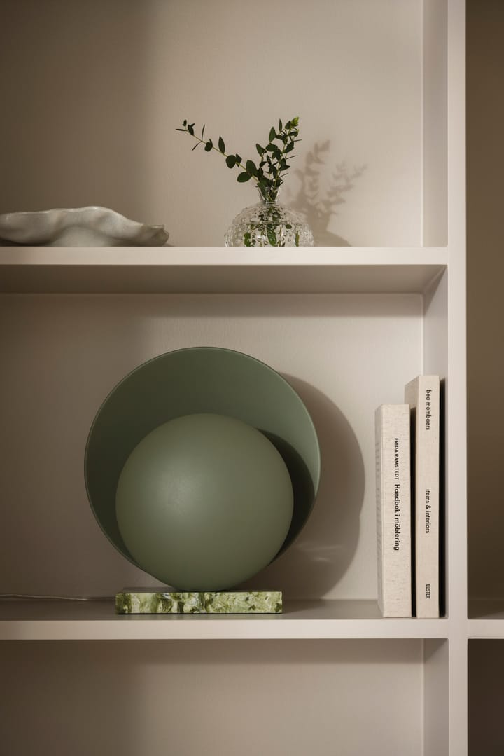 Orbit table lamp, Moss green Globen Lighting
